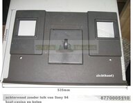 Achterwand voor Saey 94 hout-Cusina kolen