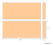 Achterwand 20900215 Faber houtkachel Inga set