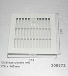 Rooster 309872 wit  Barbas convectielucht