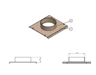 Afvoerstomp schuin 150 mm 340753 Barbas