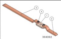 Espagnolet 304362 voor Barbas houtkachel