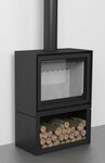 Barbas houtkachel model Box 20-80