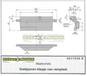 _Remplaatklepje 301237 voor Barbas houtkachel