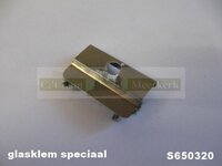 Glasklem voor houtkachel model C speciaal