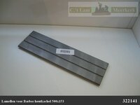 _Lamel 322141 voor Barbas houtkachel 500x153