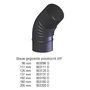 Elleboog 45' blauw gegloeid
