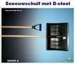 Sneeuwschuif kunststof 40cm